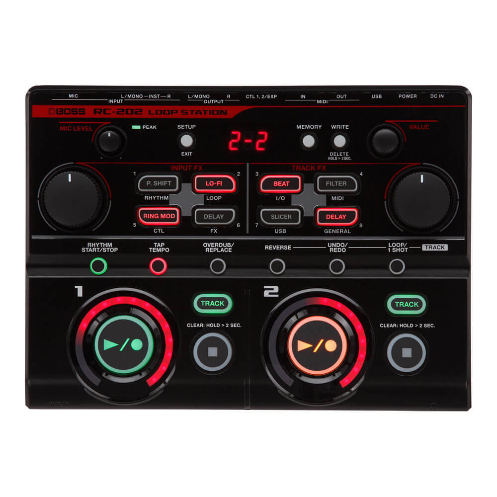 Boss RC-202 Multi Effects DJ Loop Station Looper Sound effect Compact table top