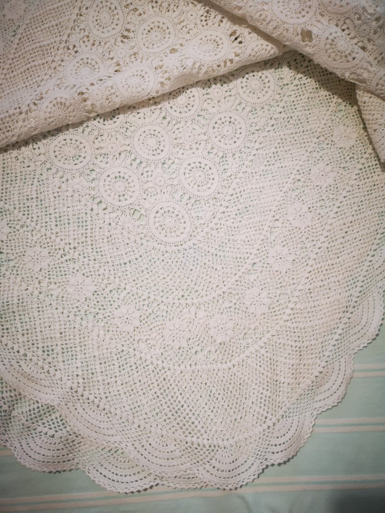 Handmade Crochet Double Bedspread