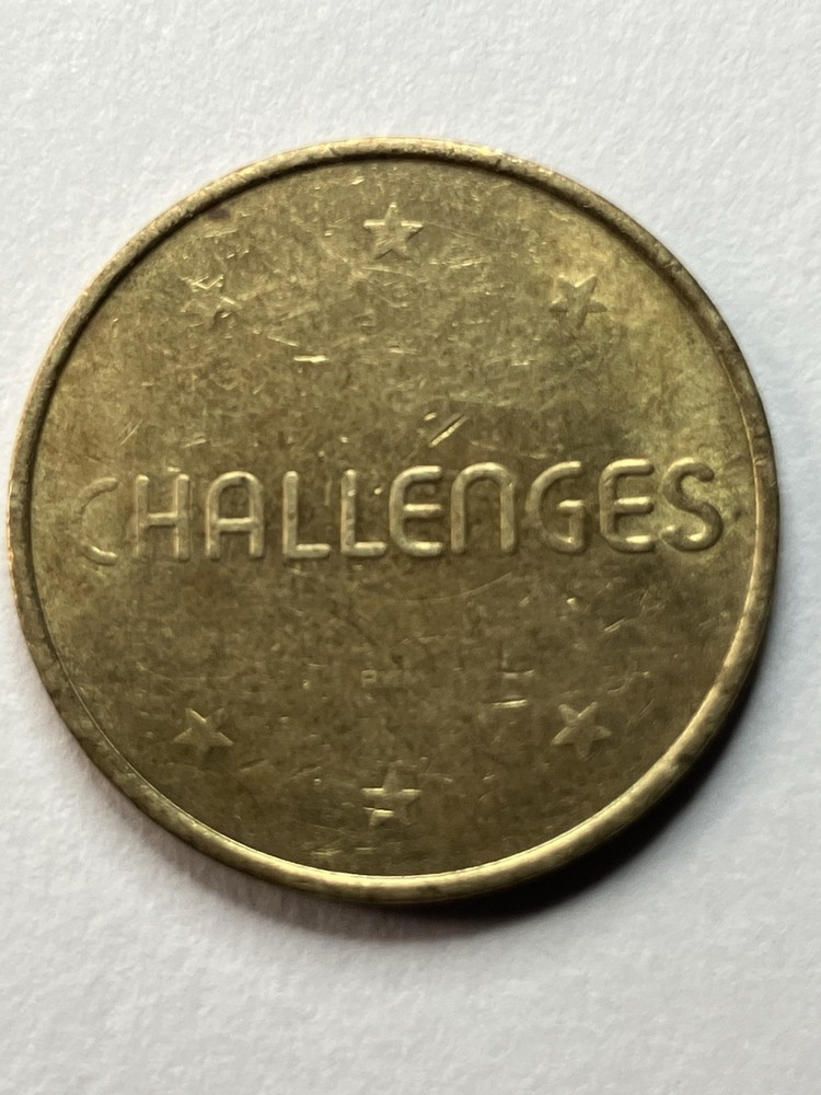 Vintage Challenges Arcade Token #ud1