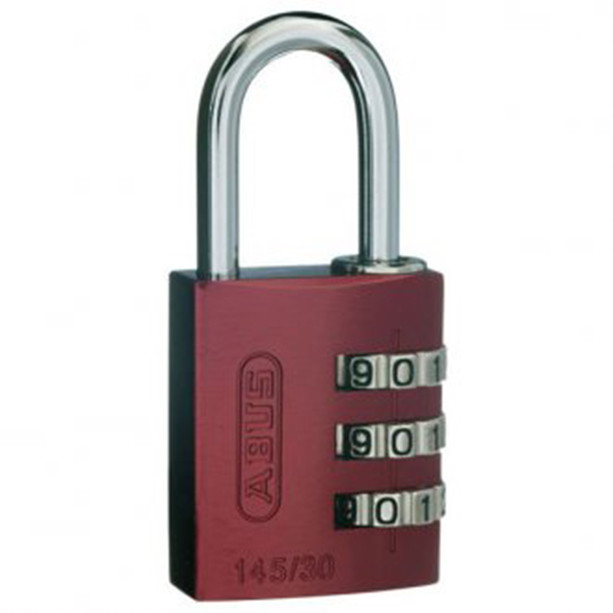 ABUS Combination Padlocks - Resettable 30mm x1 High quality - RED