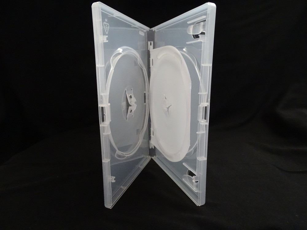 DVD COVER / CASES CLEAR - SINGLE 3 DISC - 14MM - QUANTITY 2 ONLY