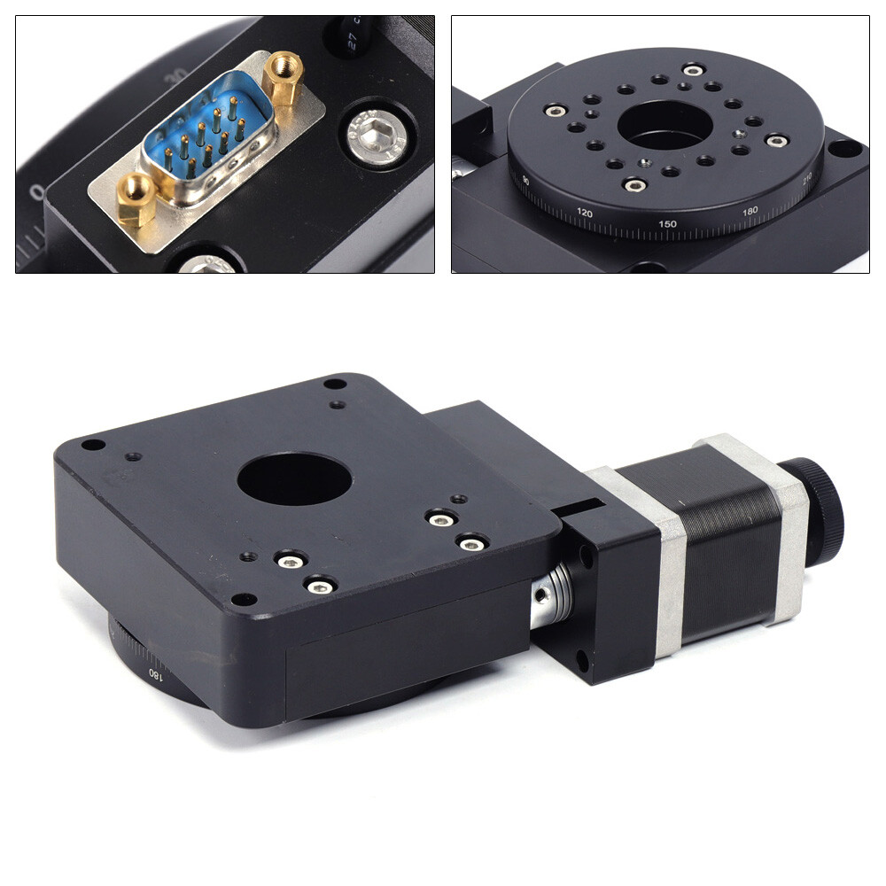 Motorized Rotation Stage Optical Rotary Table Electric Optical Rotation Platform