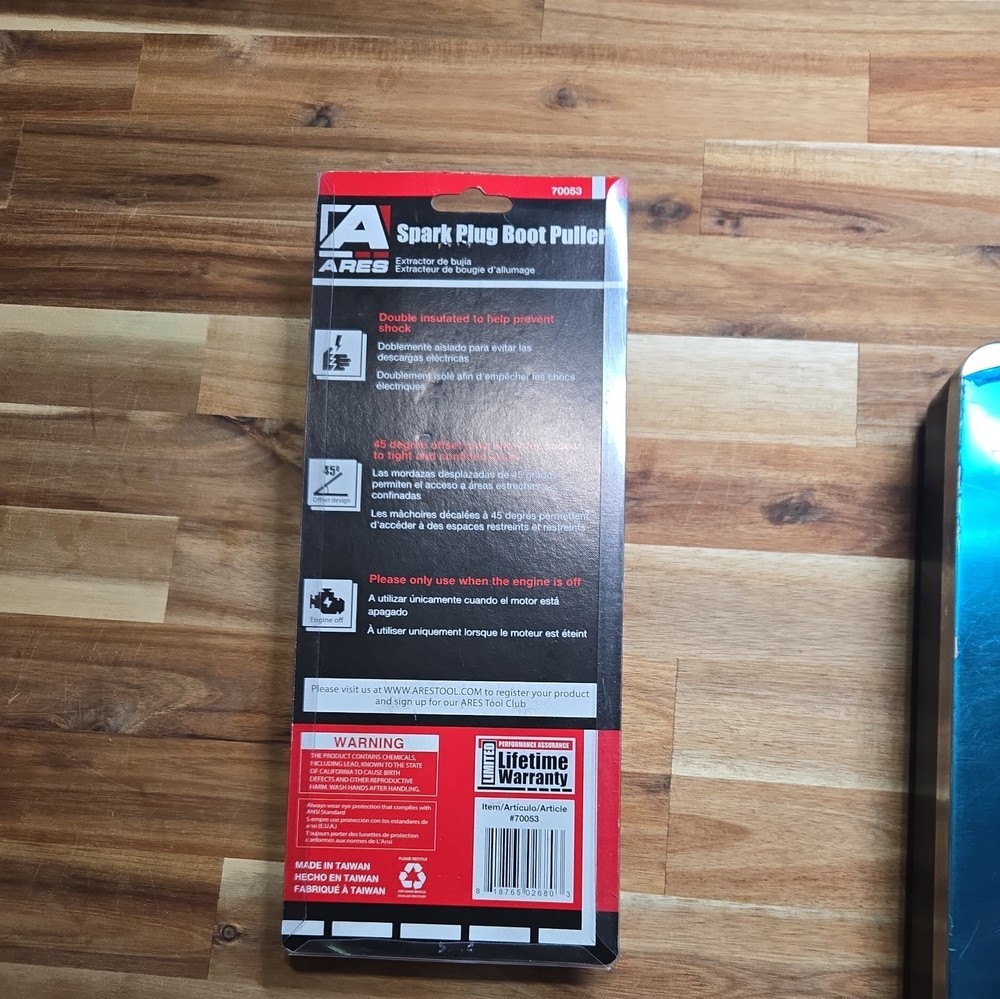 SPARK PLUG BOOT PLIERS PULLER 45 DEGREE OFFSET DOUBLE INSULATED