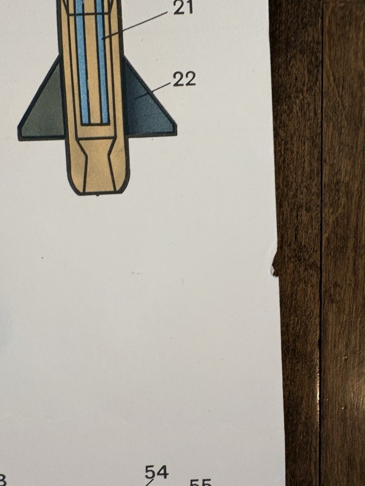 Soviet-era Educational Poster 1980s Ship Weapons (КОРАБЕЛЬНОЕ ОРУЖИЕ) Cold War