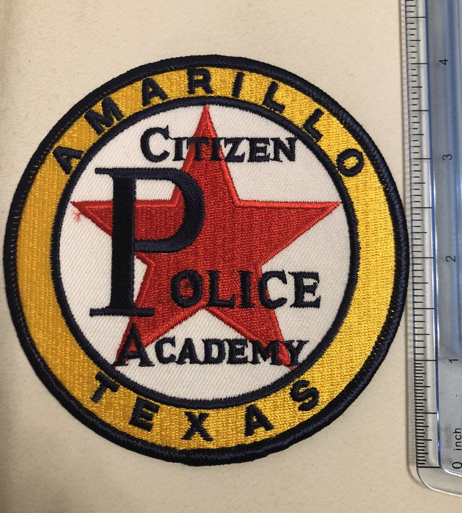 Amarillo Citizen Police Academy Patch ~ Texas