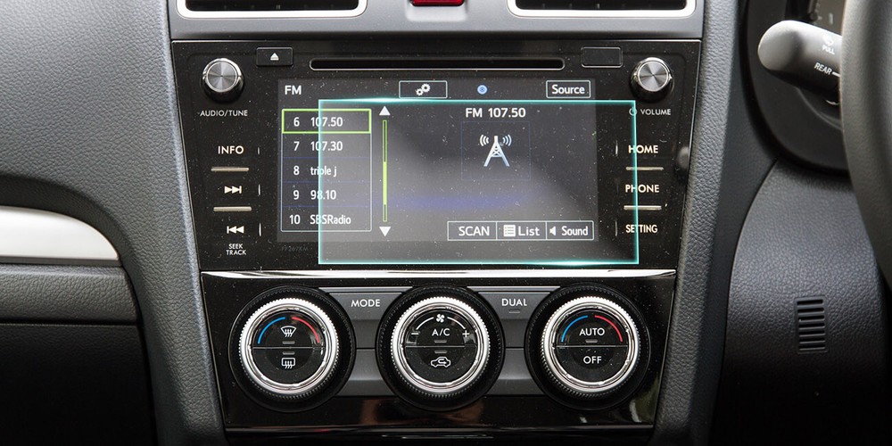 Crystal Clear Screen Protector for 2015 Subaru Forester Vehicle Navigation