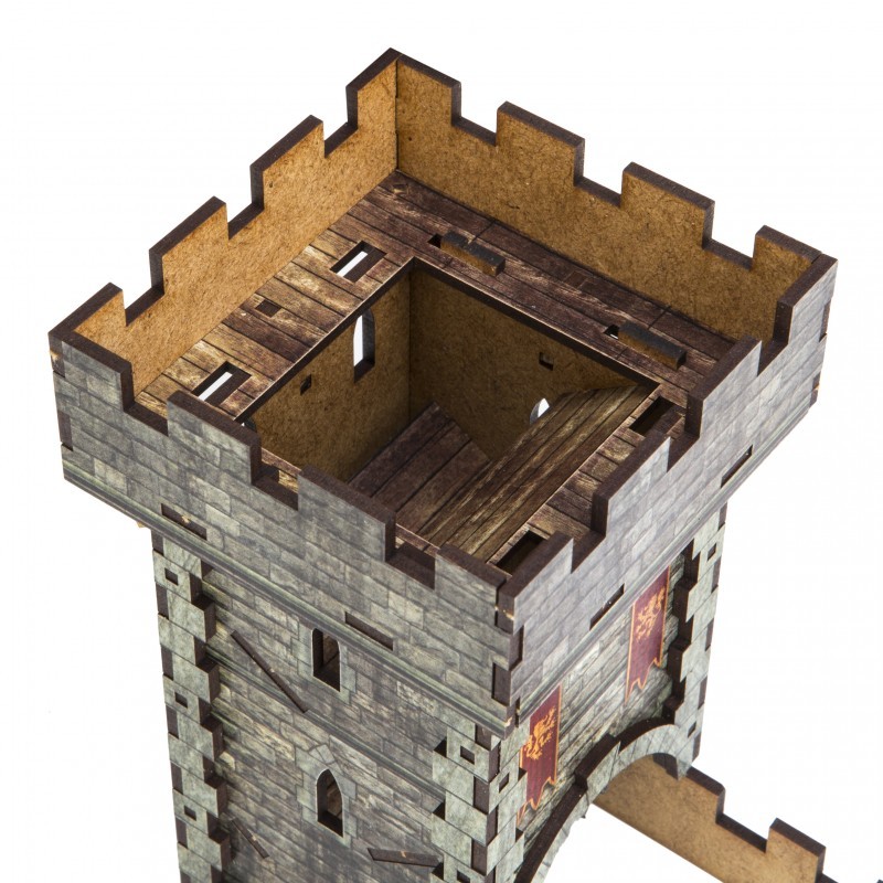 Medieval Color Dice Tower