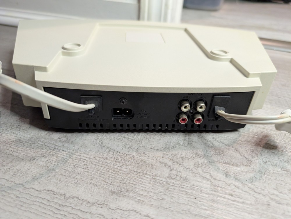 Bose Wave Music System Multi CD Changer Accessory 3 Disc Player, White - Working