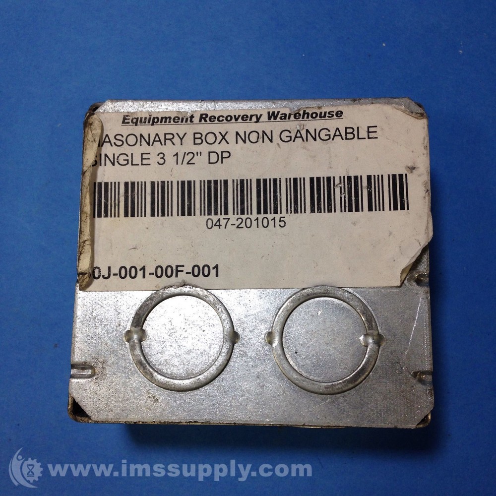 Masonry Box Single 3 1/2" DP USIP