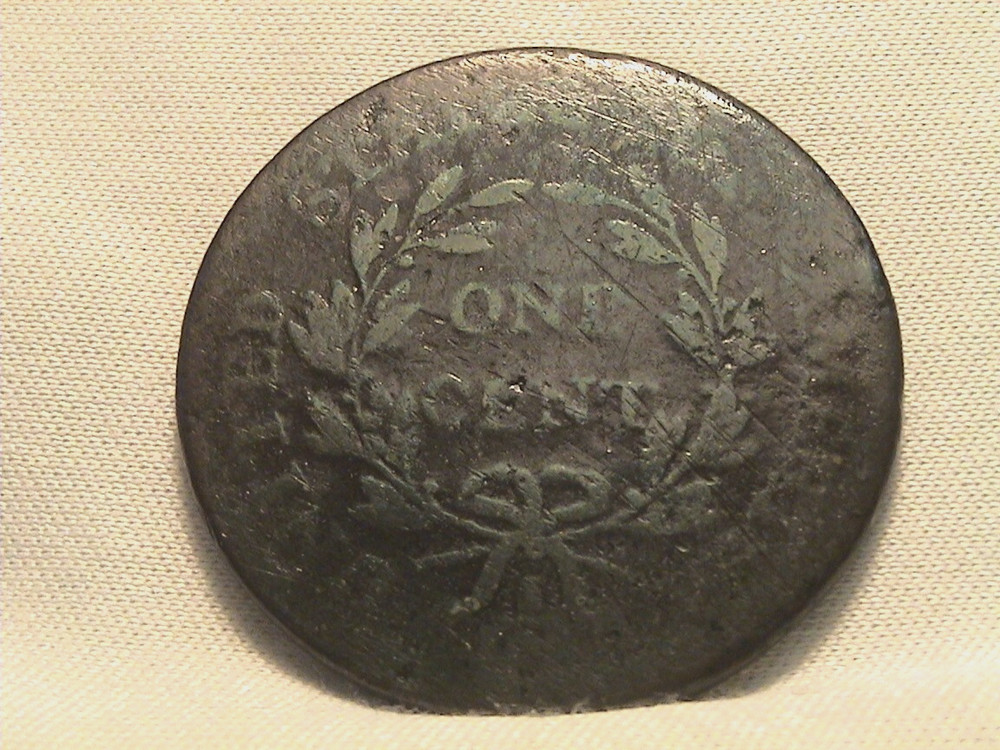 1796 Draped Bust Large Cent. S-99 R5