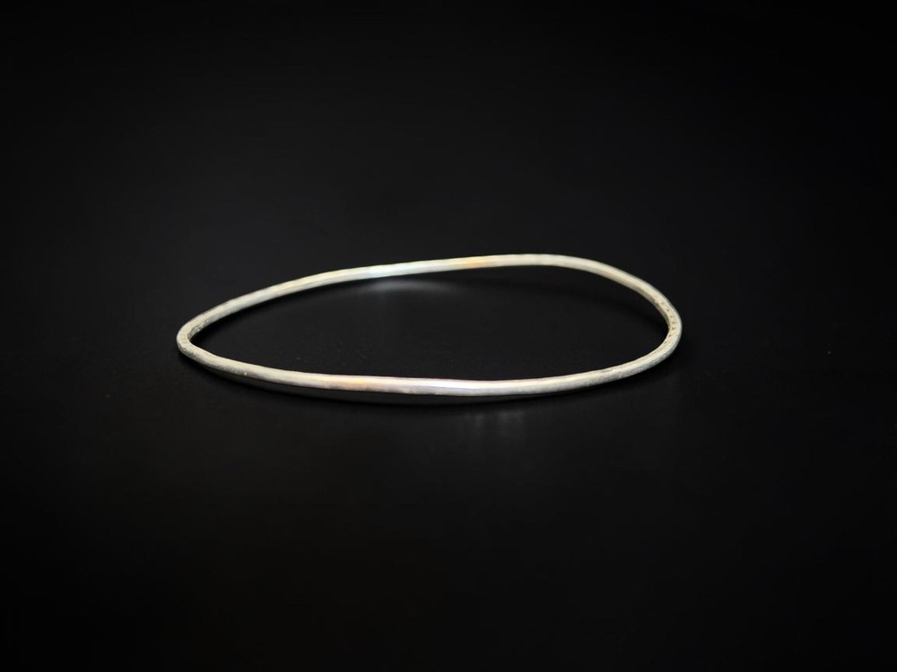 Vintage 925 Sterling Silver Stackable Bangle Bracelets Lot 5 Mixed Pattern 24g