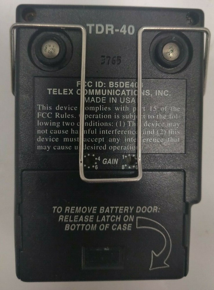 TELEX Auditory Receiver Model TDR-40