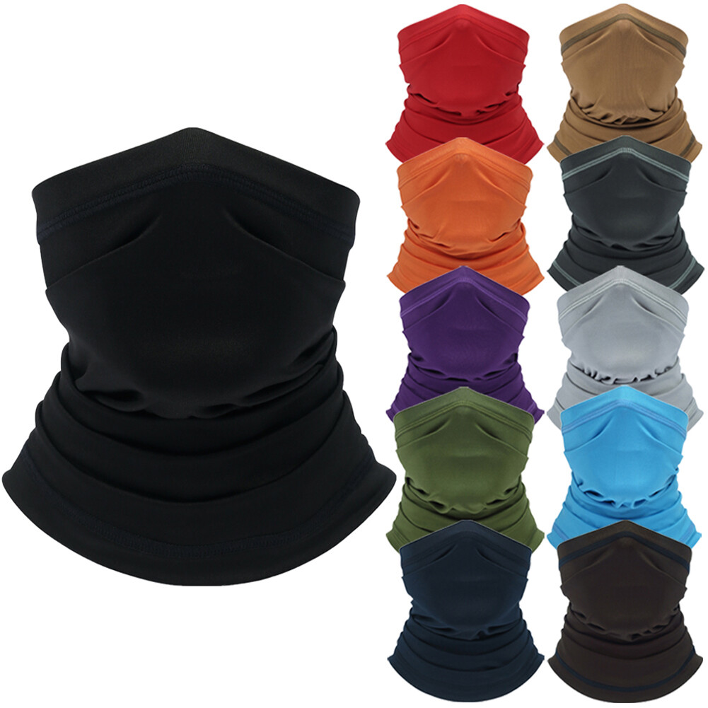 Thin Face Mask Neck Gaiter Sun UV Shield Breathable Cooling Bandana Balaclava US