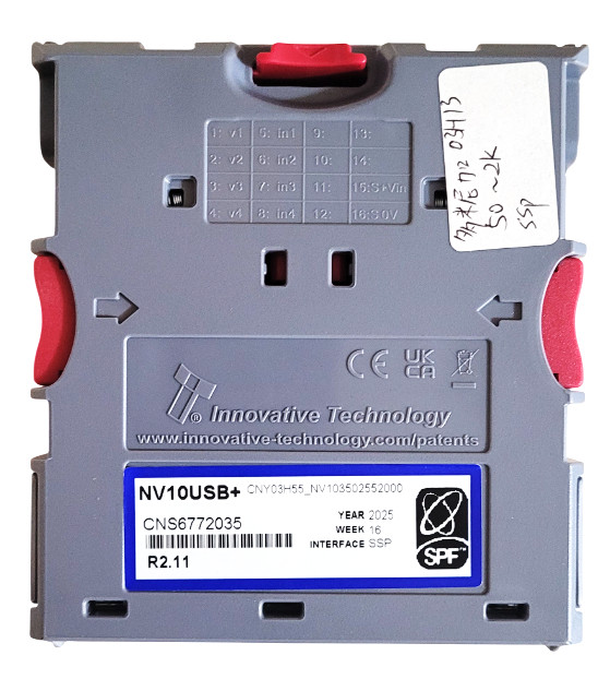Innovative Technology NV10USB+ Bill Acceptor