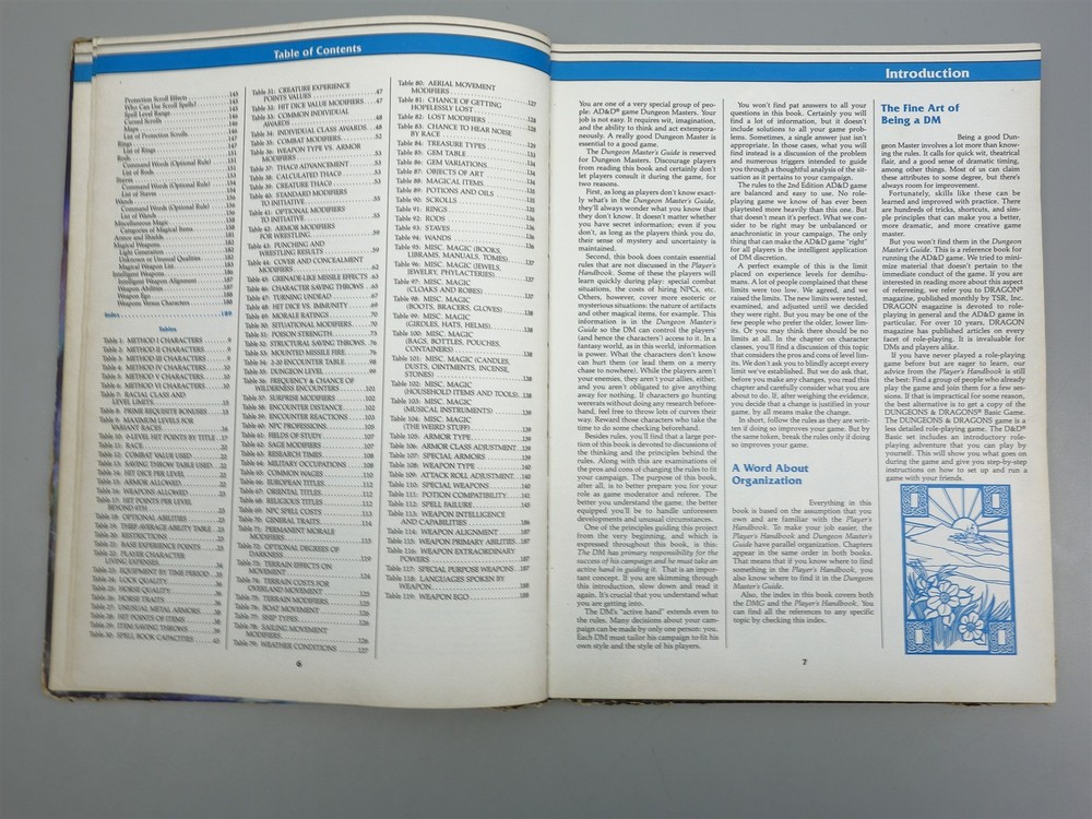 Advanced Dungeons & Dragons, D&D: Dungeon Master's Guide (2nd Edition)