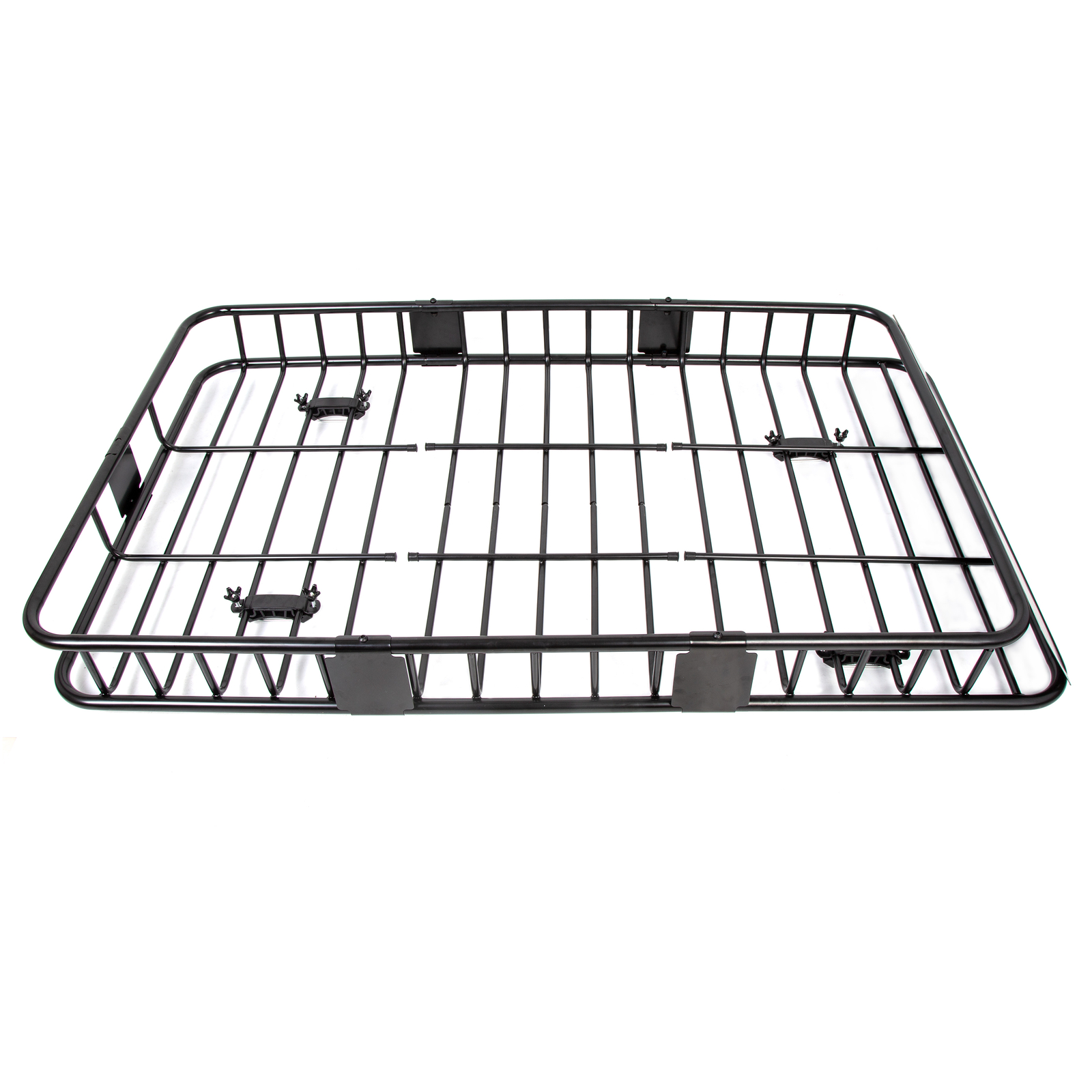 500LBS 64" Universal Roof Rack Steel Luggage Cargo Carrier Top Basket SUV Truck