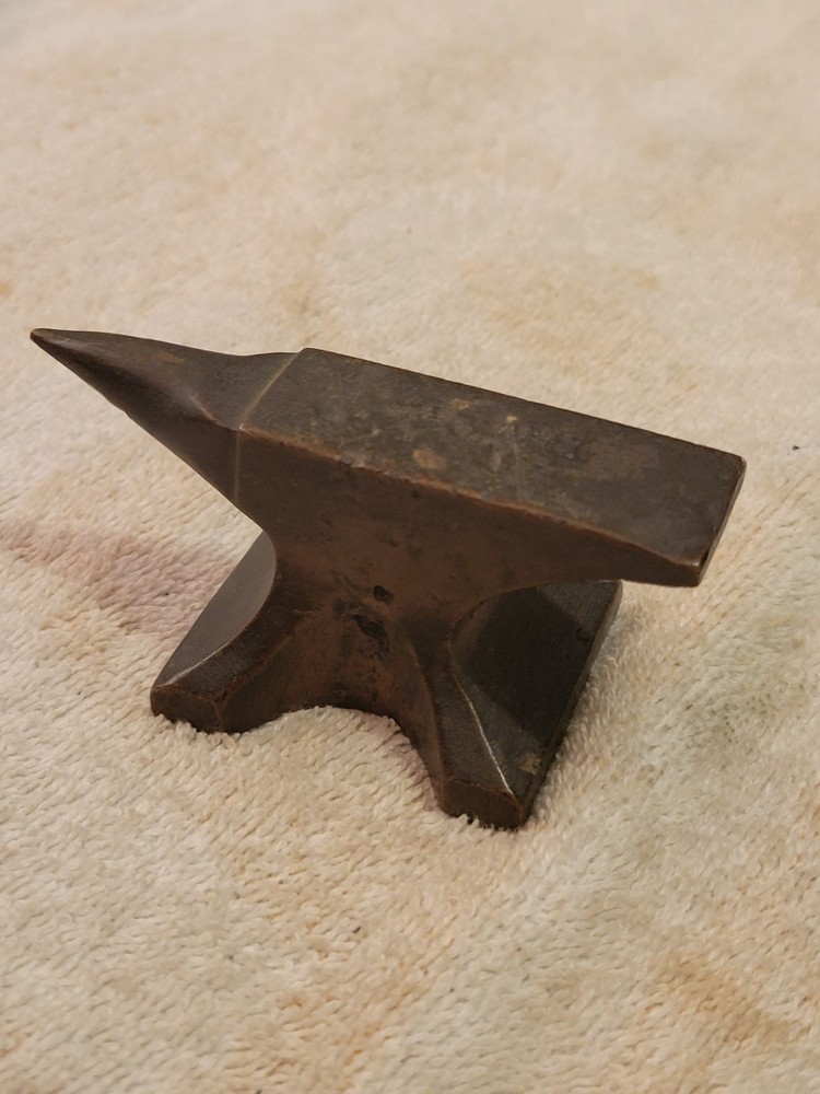 Antique Mini Brass Anvil