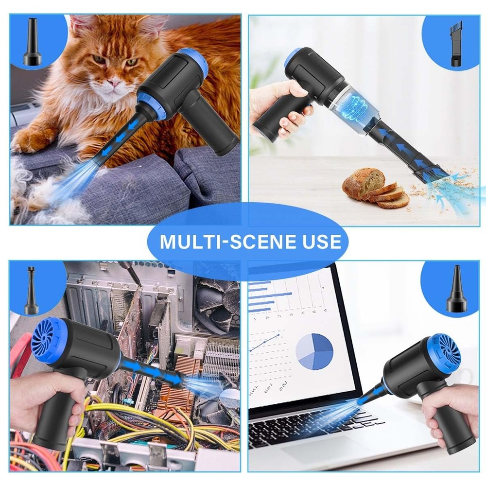 Duster - Computer Vacuum Cleaner - for Keyboard Cleaning - Cordless Canned - ...