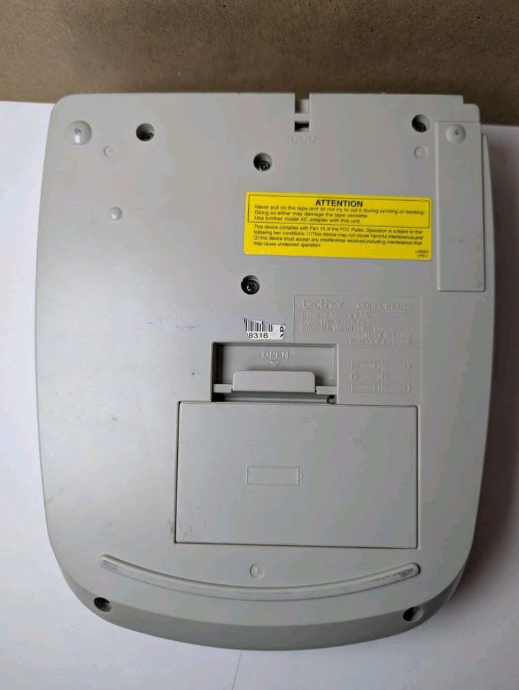 Vintage Brother P-Touch PT-1750 Label Maker Printer