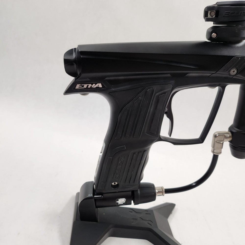 Used Planet Eclipse ETHA 1 Paintball Marker Black with Original Case Tested
