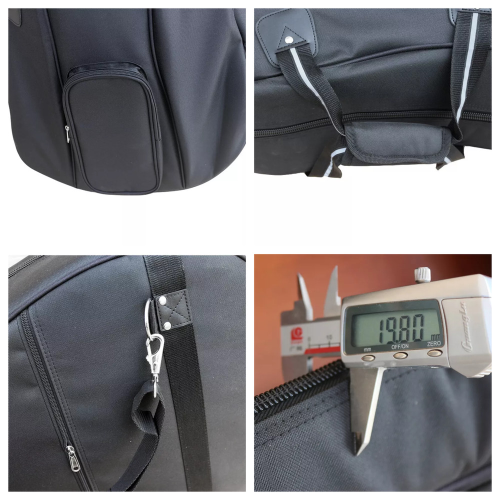 4/4 Cello Case Thickened Soft Bag Cello Bag Multiple Pocket adjustable backpack