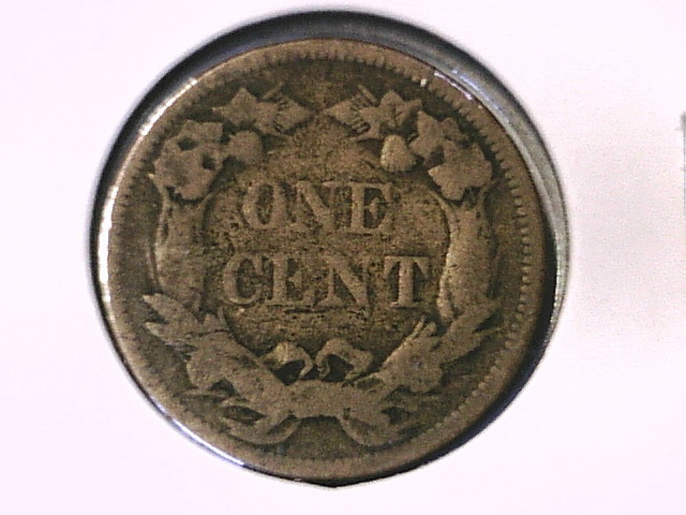 1858 Flying Eagle Cent Genuine Raw Ungraded 01038