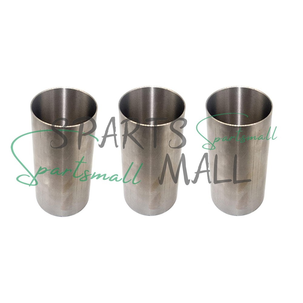 3X STD Cylinder Liners (Semi-finished) for Kubota D722 Engine B7300HSD B7400HSD