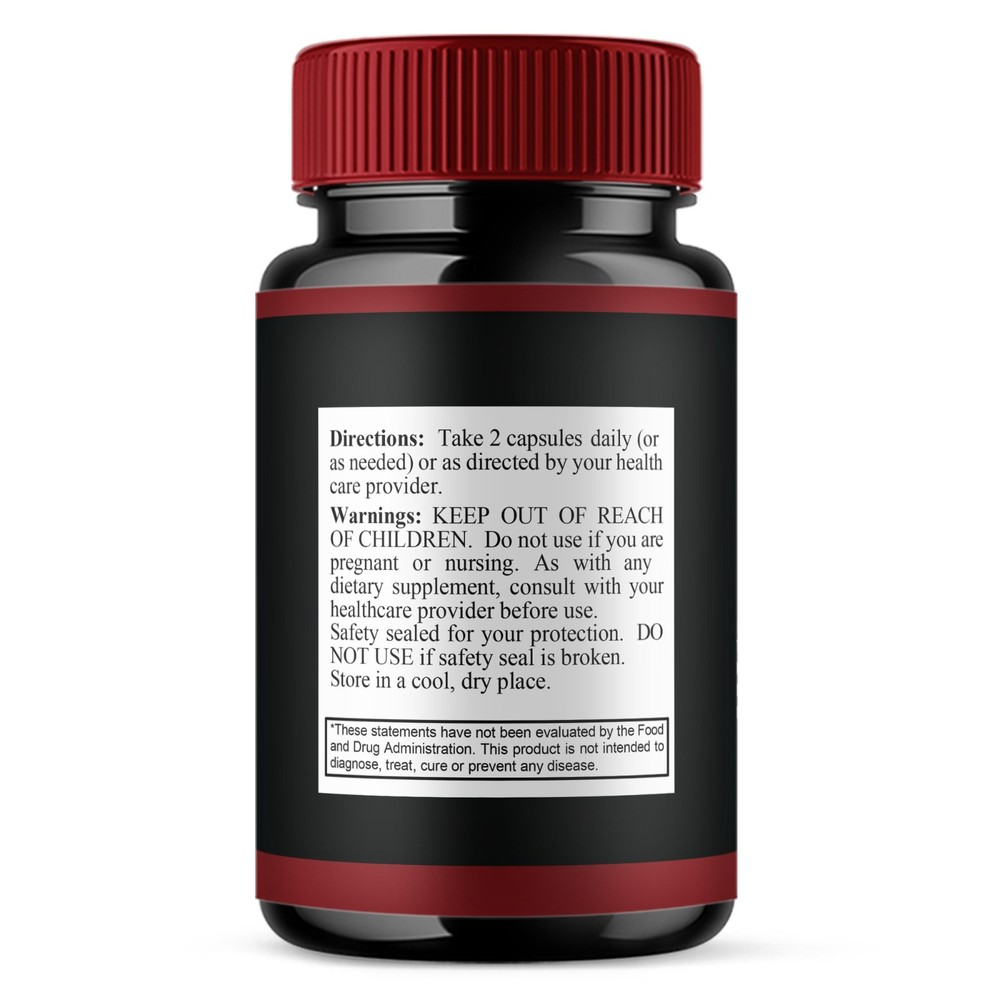 Testo Dark Max Performance Supplement, TestoDark Pills (60 Capsules)