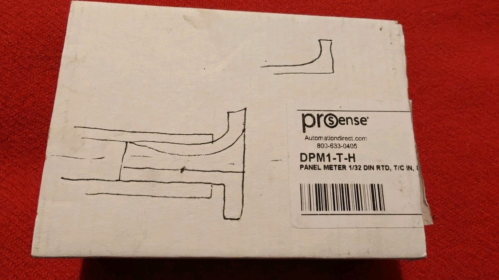 Automation Direct Prosense DPM1-T-H Digital Panel Meter