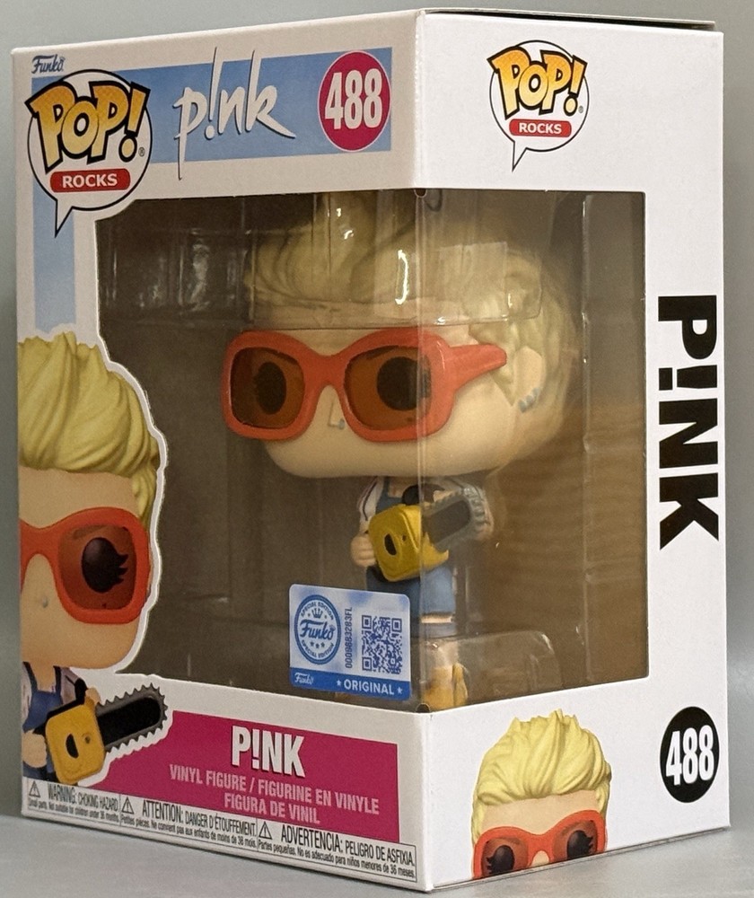 Funko Pop! Pink (with Chainsaw) (So What) #488