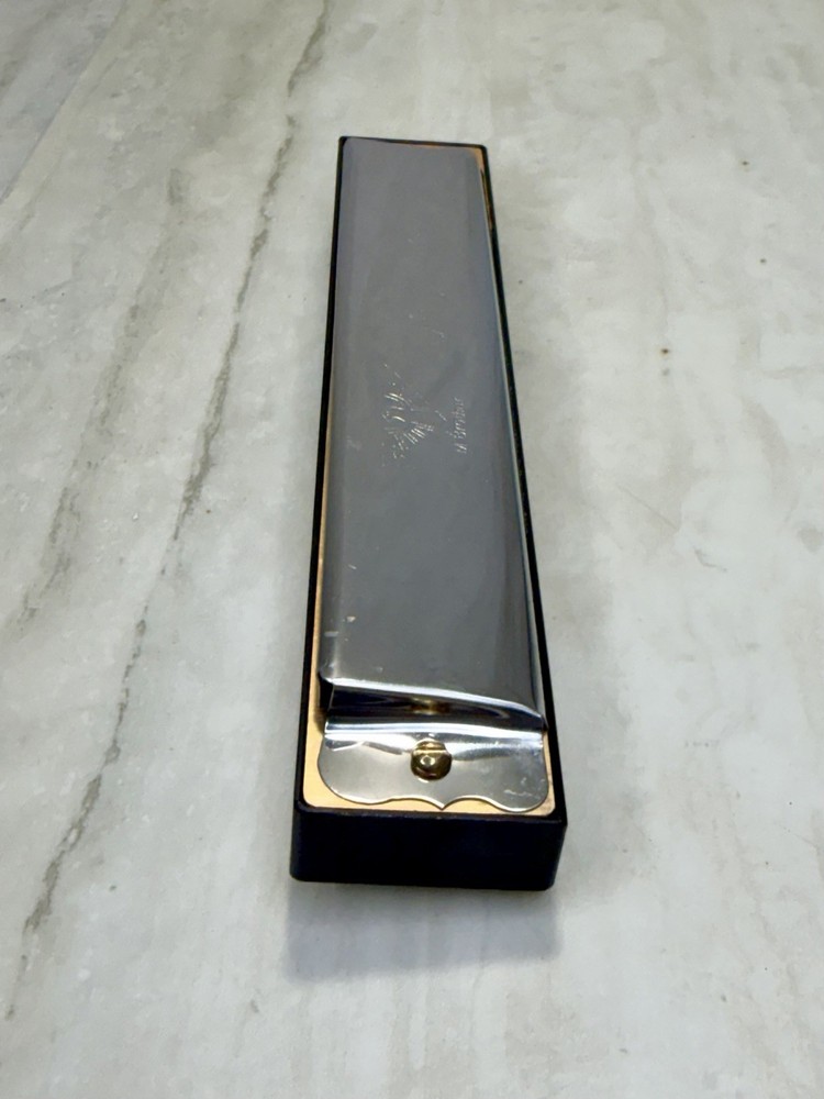 M. Brother Flying Eagle 20-Hole Harmonica w/ Original Box