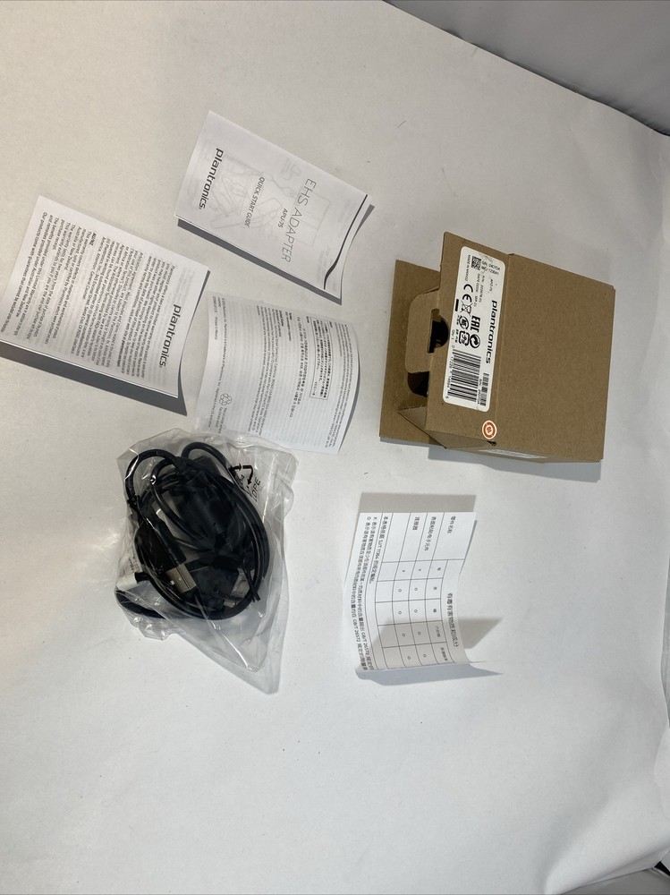 Plantronics APU-75 EHS Hook Switch UC Headset Adapter Cable for CS500/ XD Series