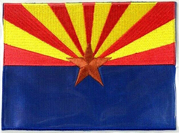 ARIZONA ~ Willabee & Ward STATE FLAG PATCH United States Collection ~ PATCH ONLY