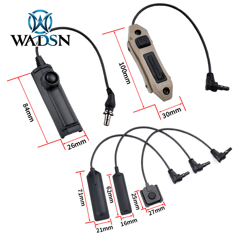 Wadsn Tactical Laser Crane Remote Pressure Control Switch For OGL Aiming Device