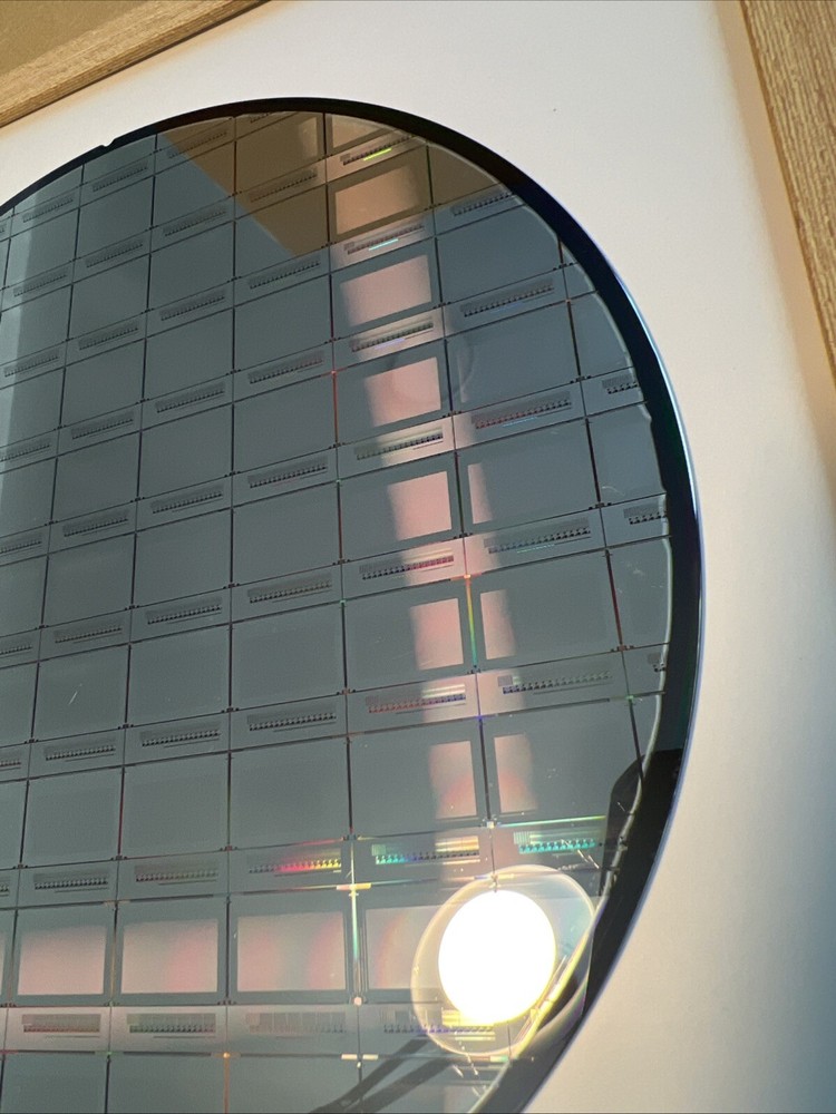 8” Patterns Silicon Wafer Thickness 735um Collection Art Wafer Come With AFrame