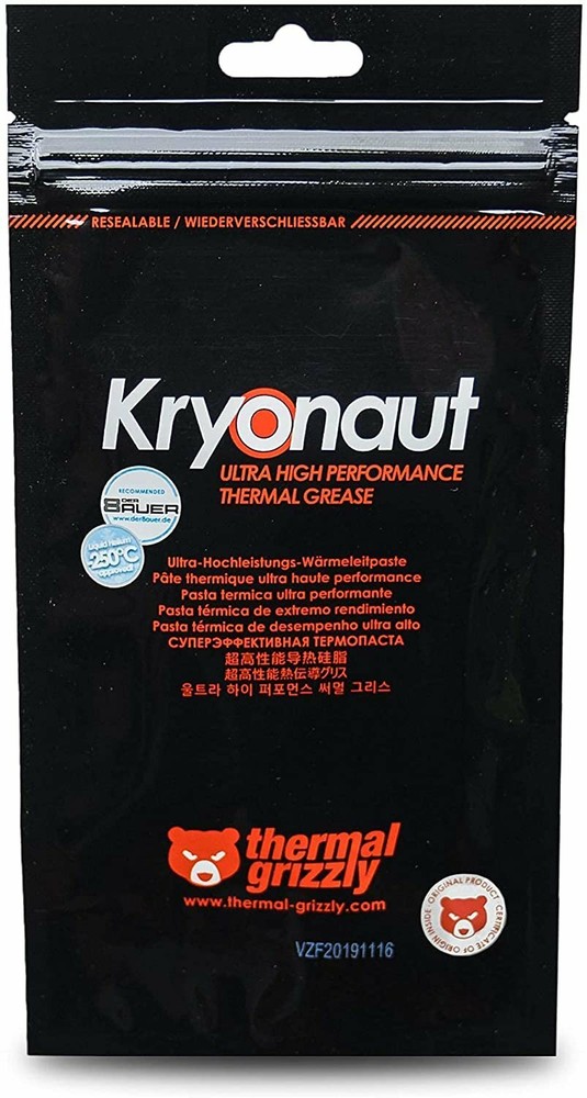 Thermal Grizzly Kryonaut 1g High Performance Thermal Paste