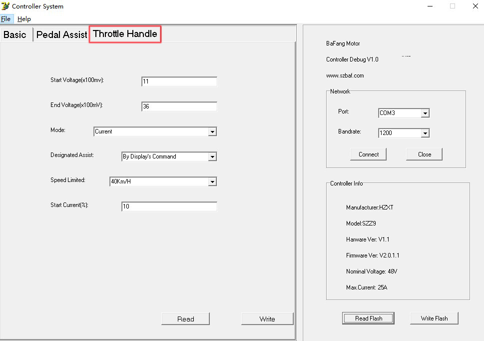 BAFANG USB Programming Cable Wiring for UART Mid Drive Motor BBS01B BBS02B BBSHD