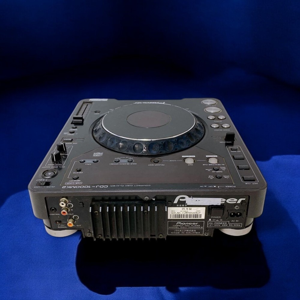 Pioneer CDJ-1000MK2 DJ CD Player Deck AC100V Tested Working