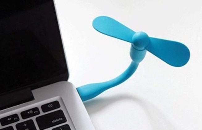 USB POWER MINI FAN cooling portable flexible laptop notebook desktop computer pc
