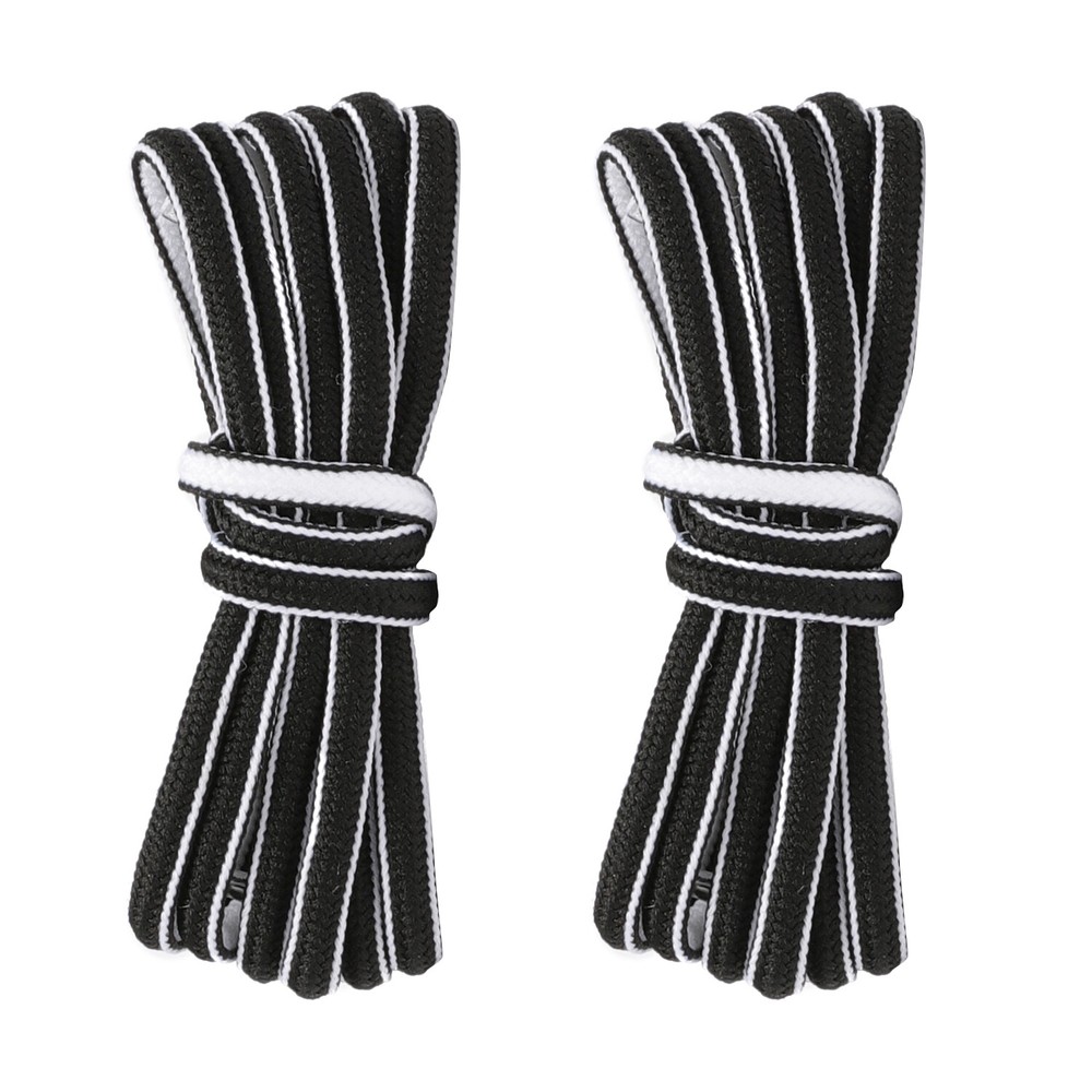 2 Pair Oval Shoe Laces Replacement Strings for Sneakers Athletic Running Shoes