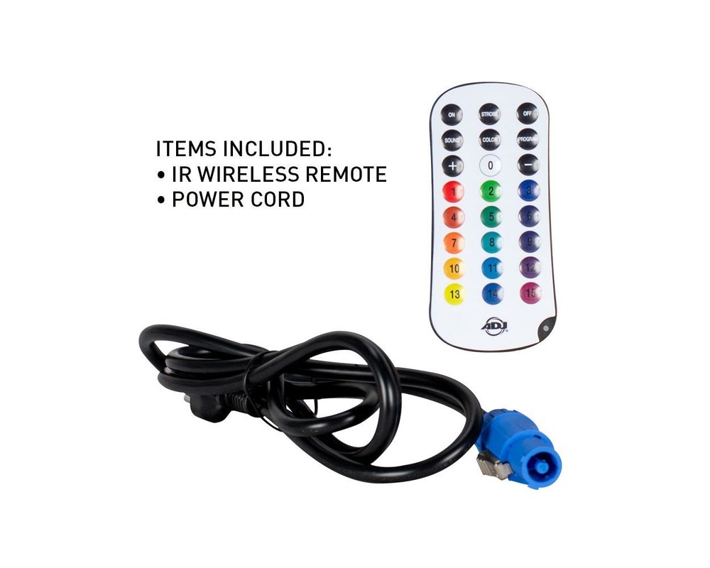 ADJ UBL9H lime-infused HEX LED Bar