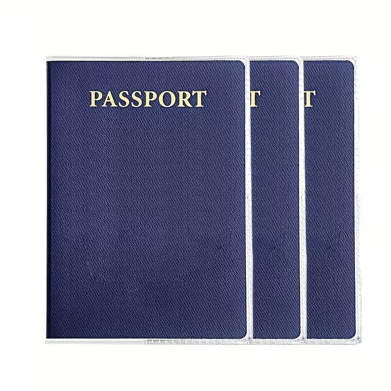 Frosted Passport Cover-slim Matte Travel Document Holder Protector Case
