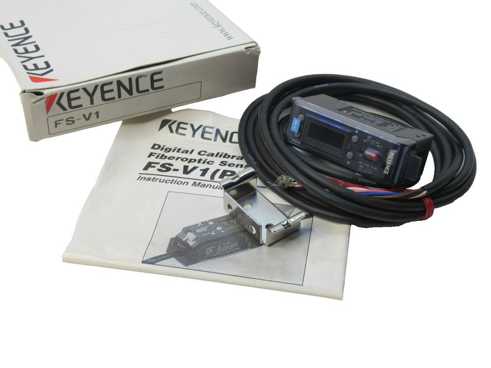 Keyence FS-V1 , FSV1 Fiber Optic Sensor (New)