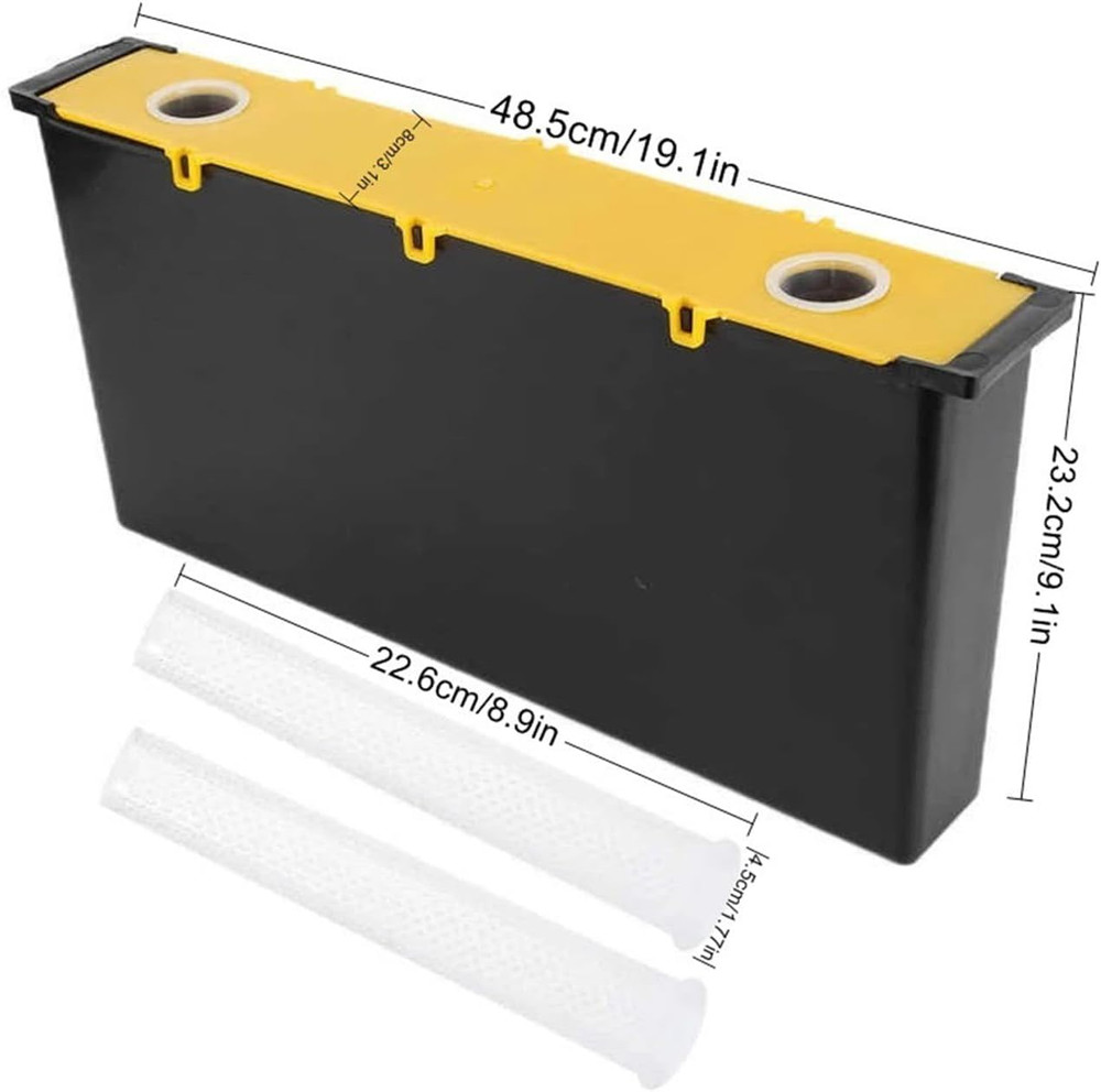 Feeder Beehive Frame 4 Pack 3.5L Bee Feeder Update Feeder Deep Frame Water Feede