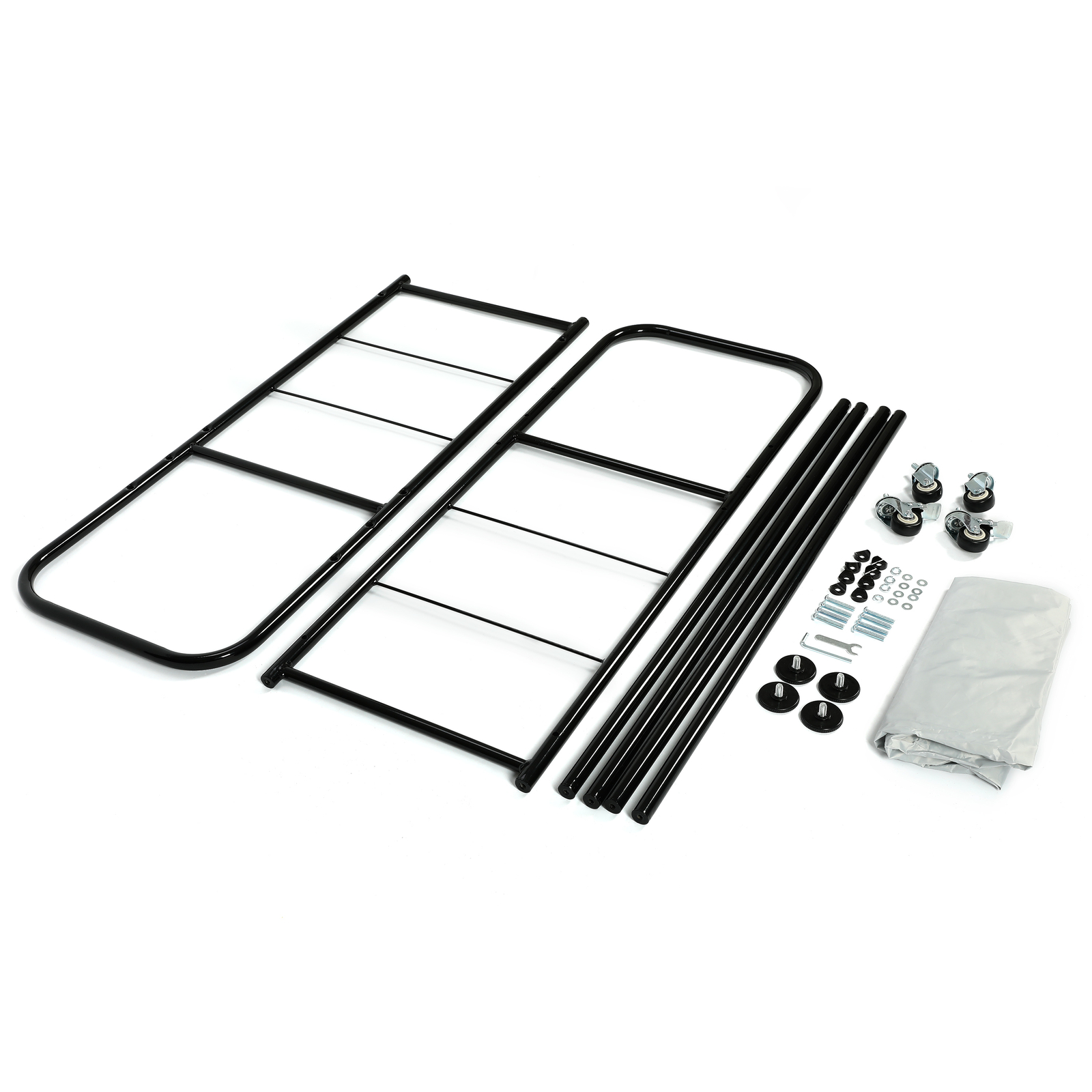 Rolling Tire Rack Heavy-Duty Steel with Wheel For Home Workshop