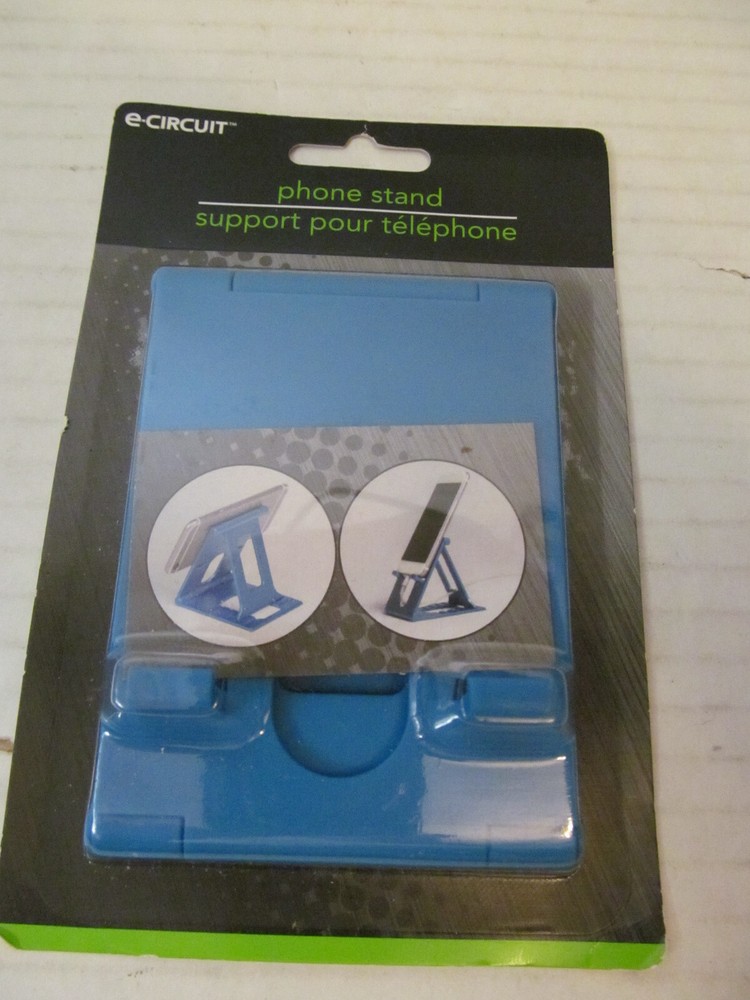 E-circuit Adjustable Phone Stand, Blue