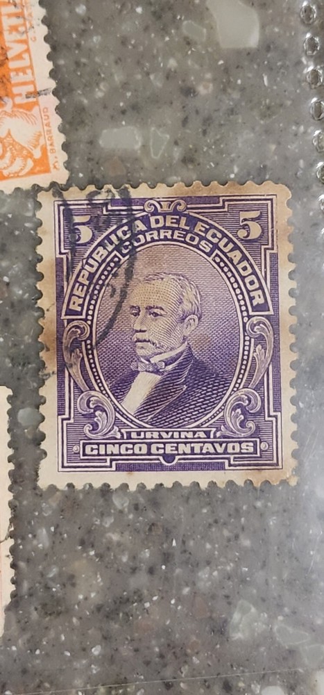 Ecuador Foreign 5c Stamp Used - #A1322