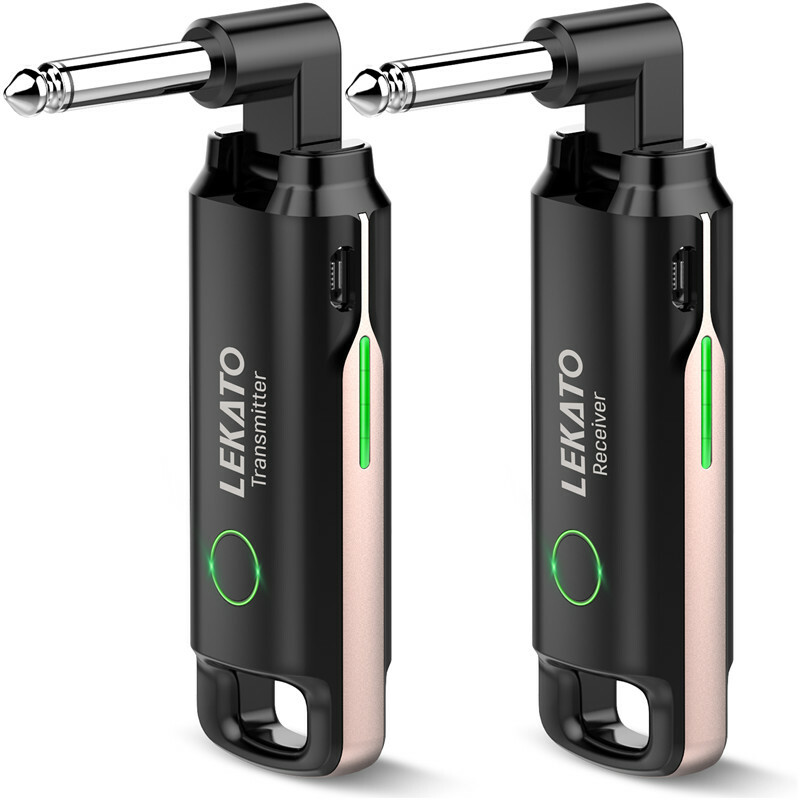 LEKATO Universal UHF Wireless Guitar Transmitter Receiver System 70 Channels