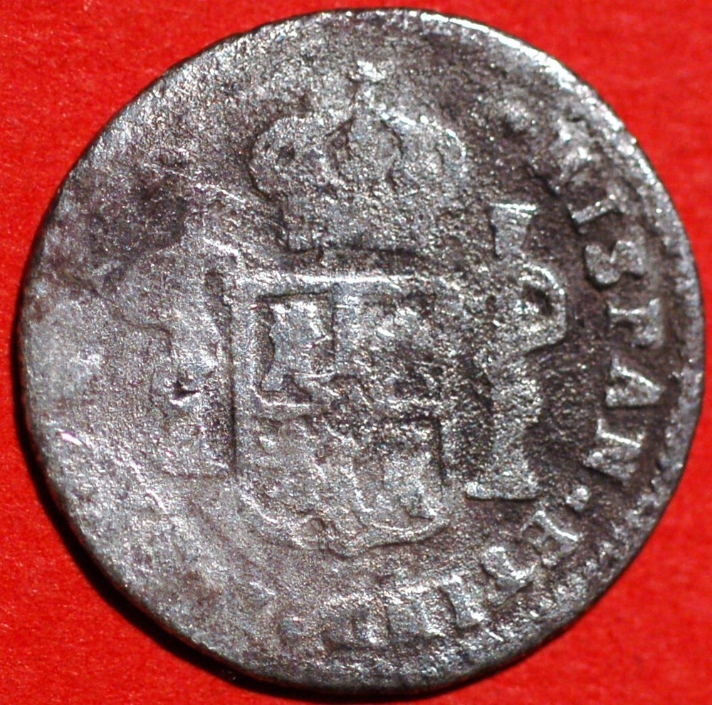 Bolivia 1/2 Real Charles III KM# 69