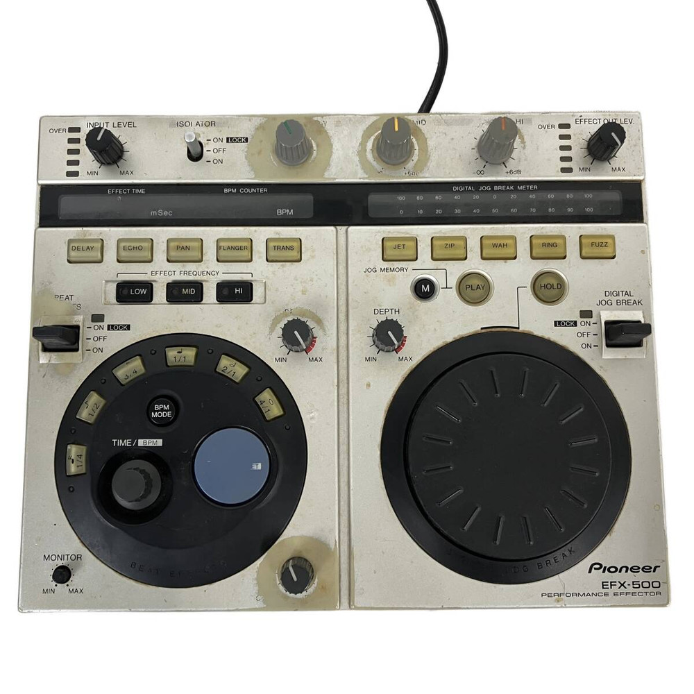 Pioneer EFX-500 DJ Effects Effector Processor Performance Controller Tested